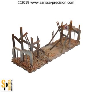 Stalingrad Tractor Plant & Entrance Set (28mm)