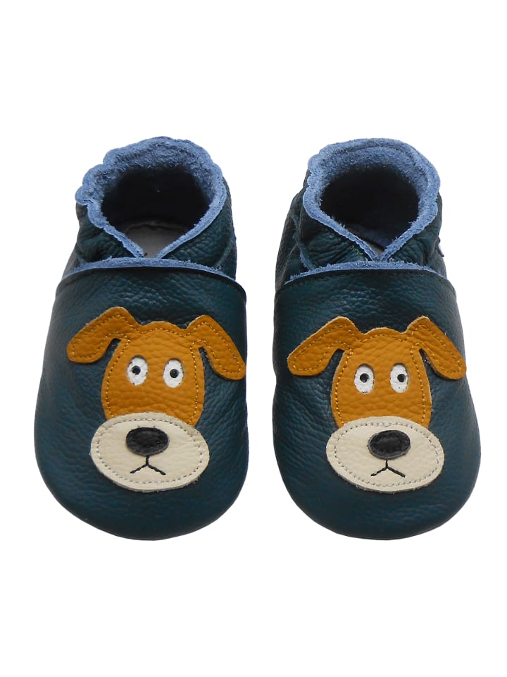 Yalion Baby Leder-Krabbelschuhe 