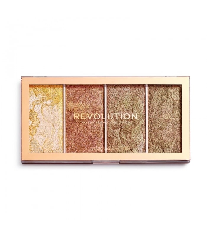 Revolution Vintage Lace Highlighter Palette-Palette Highlighter