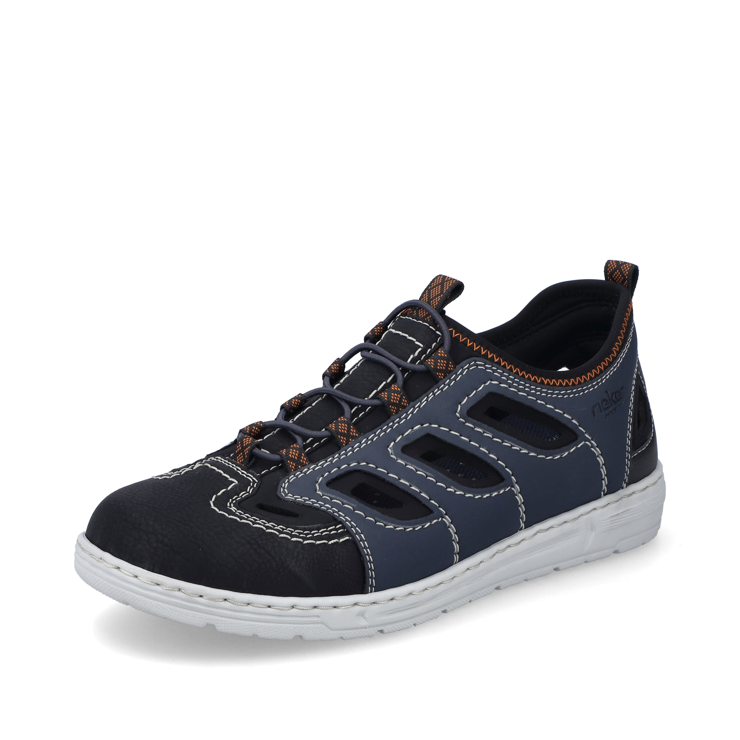 Rieker Herren Slipper schieferblau