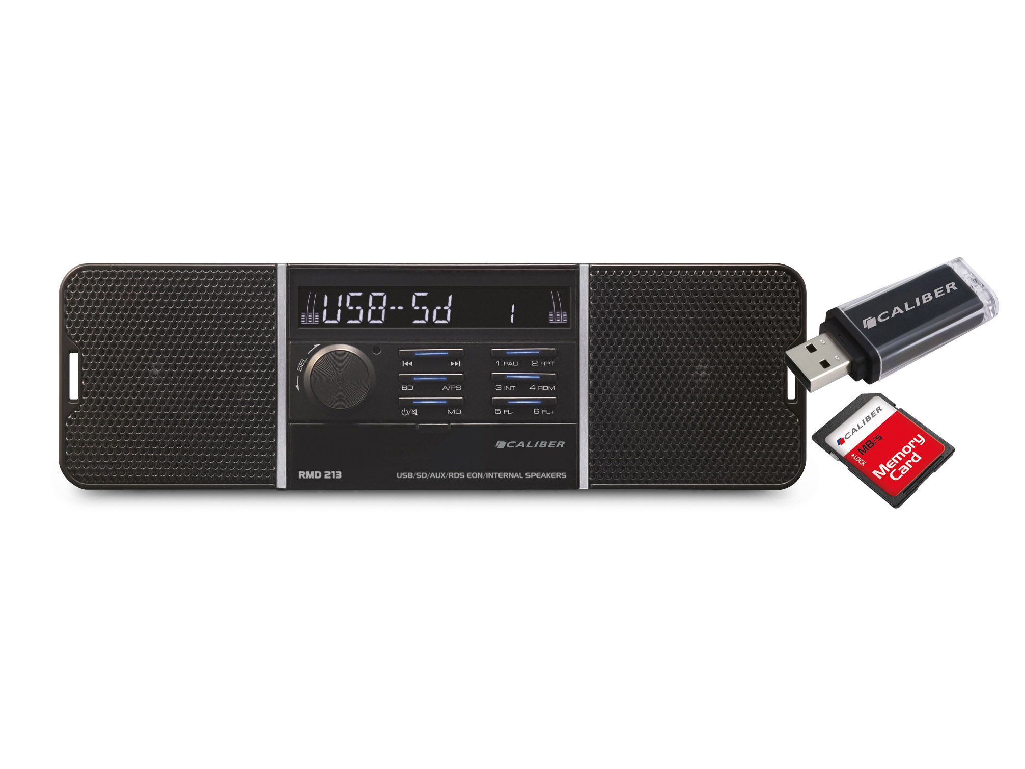 RMD213 Autoradio mit FM, USD, SD und eingebauten Lautsprechern
