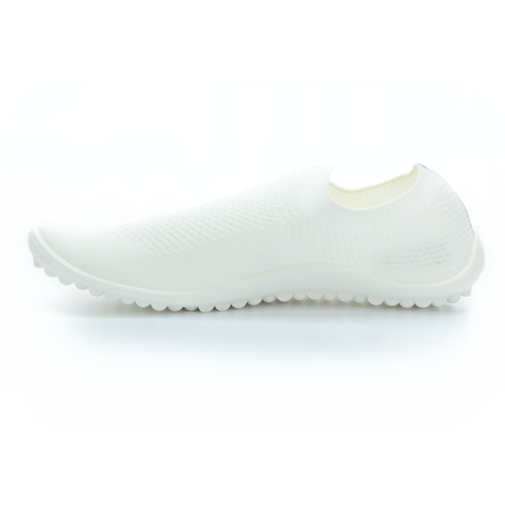 Leguano Scio White Slip-On Barfußschuhe