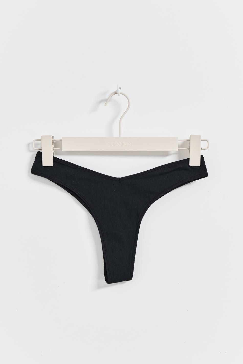 V-shaped cotton thong