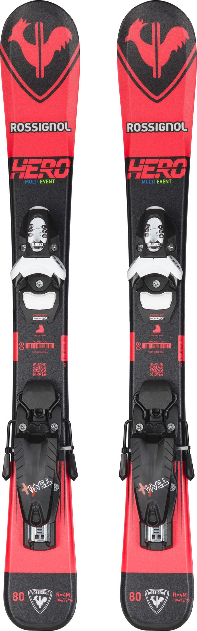 KINDER ON PISTE SKIER HERO PRO (TEAM4 BLK)