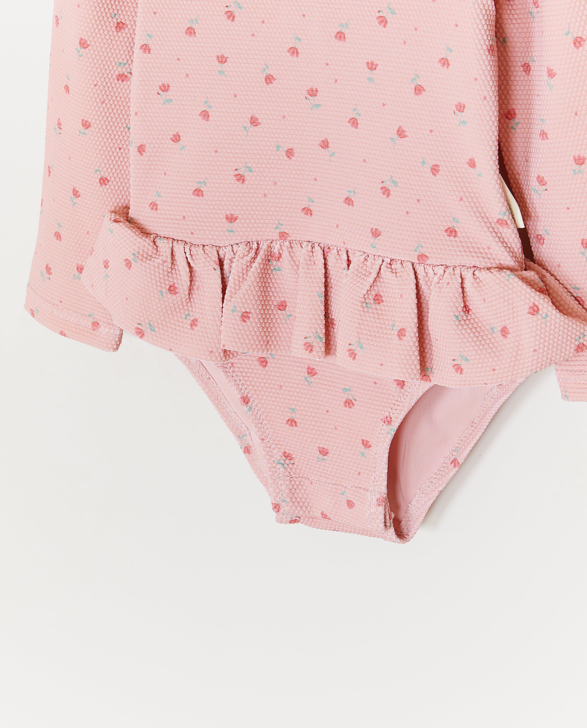 Little Dutch Textured fürdőruha, 62-92 rózsaszín