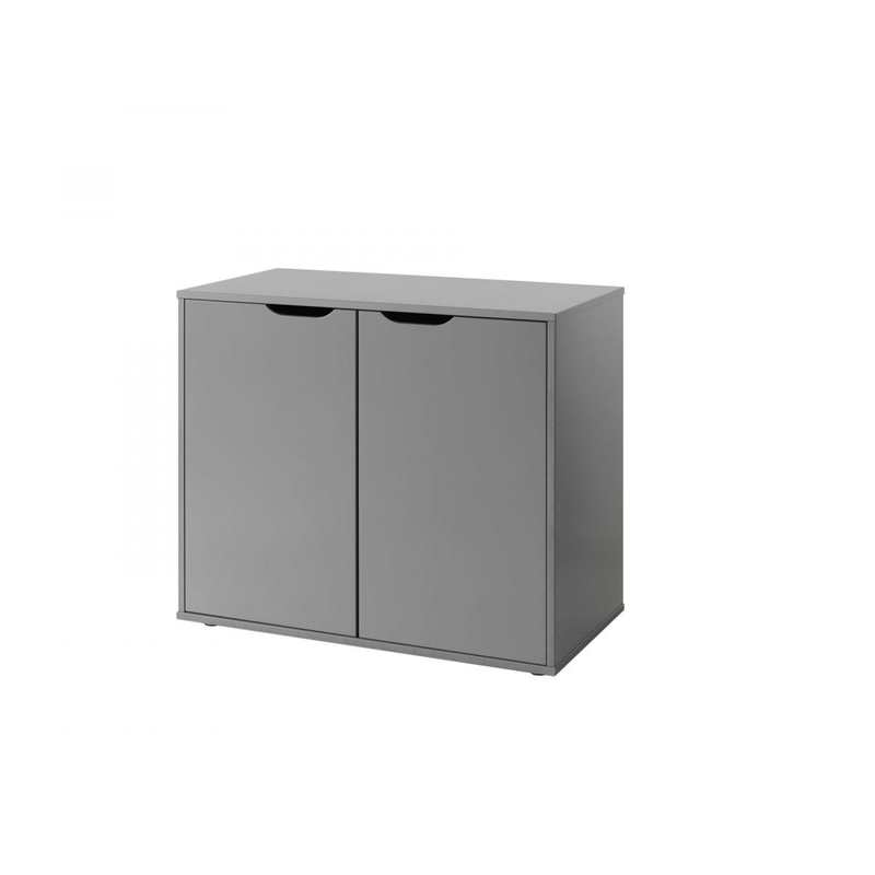 Commode Pino gris