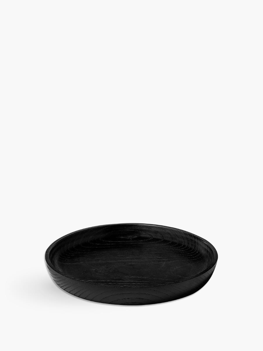 Plateau Ellipse Noir - Moyen modèle
