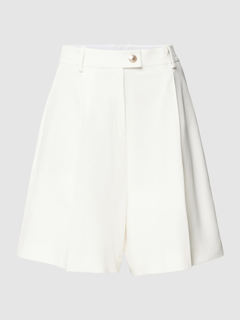 Chino-Shorts mit Eingrifftaschen in ecru