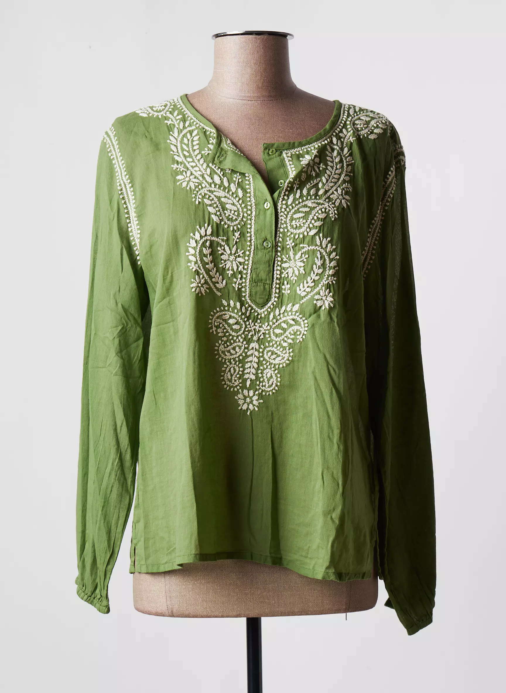 Maison Hotel Blouses Femme couleur vert