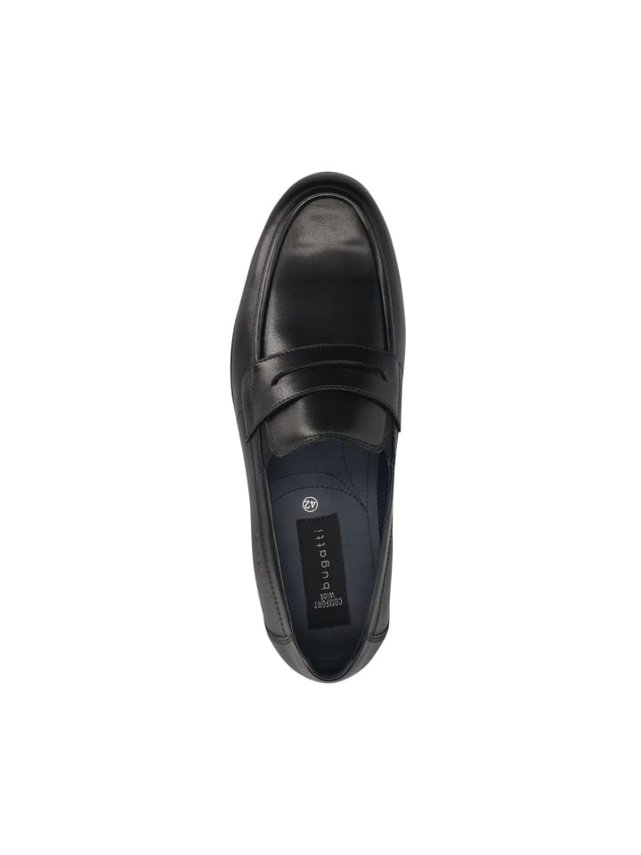 Bugatti Slipper Slipper in schwarz günstig kaufen