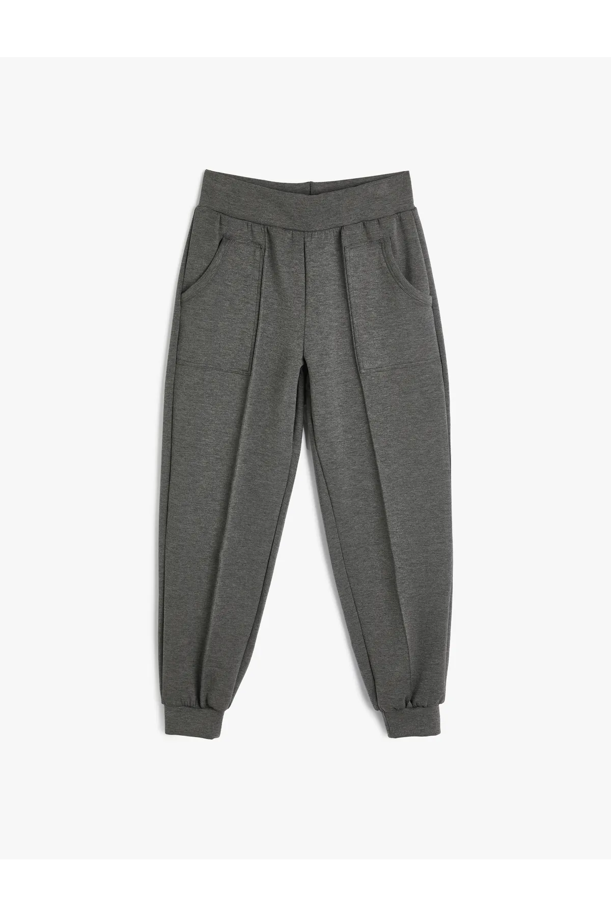 Koton  Jogger-Jogginghose mit elastischem Bund, Nahtdetails und Taschen