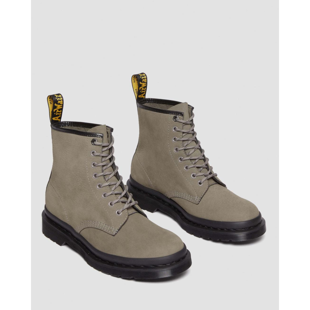 Dr. Martens 1460 Milled Nubuck Nickel 31129059 / grau
