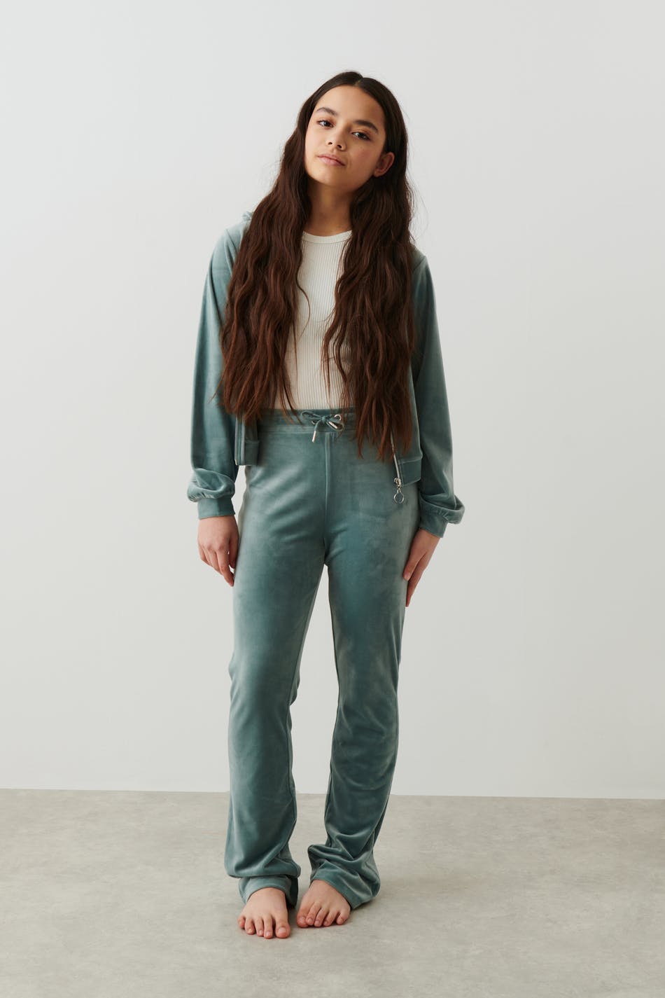 Y velour pants