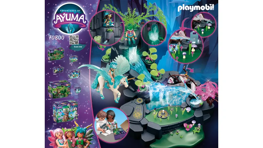 PLAYMOBIL 70800 Adventures of Ayuma - Magische Energiequelle