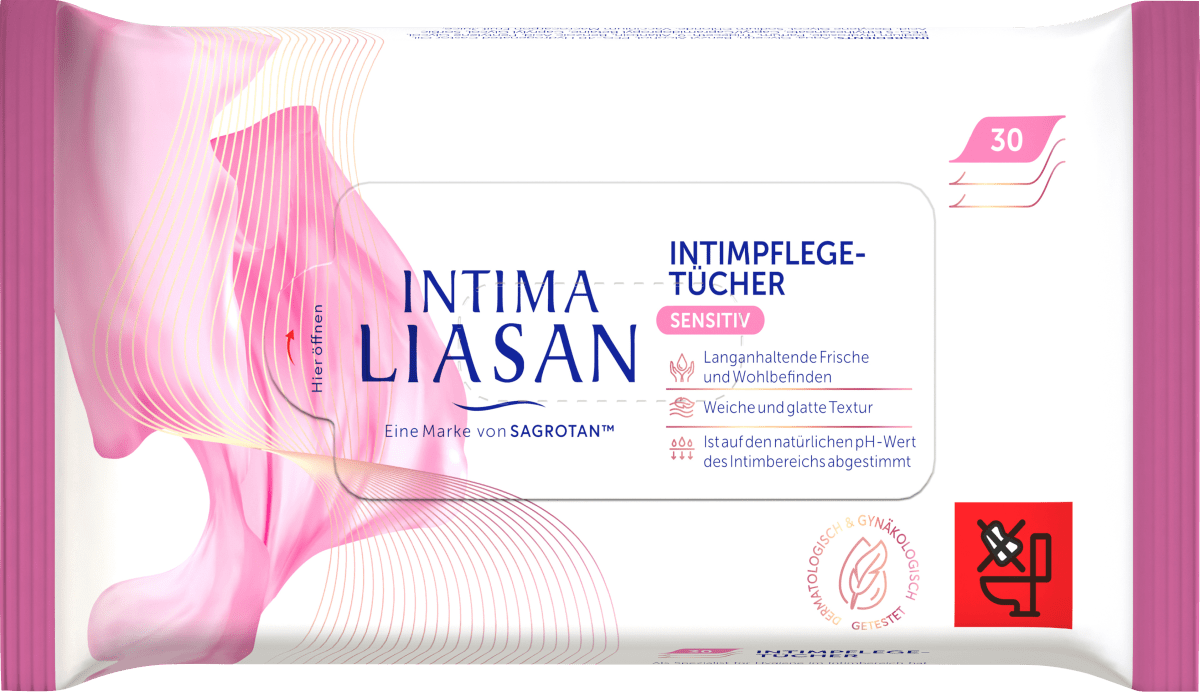 Intimpflegetücher Sensitive, 30 St
