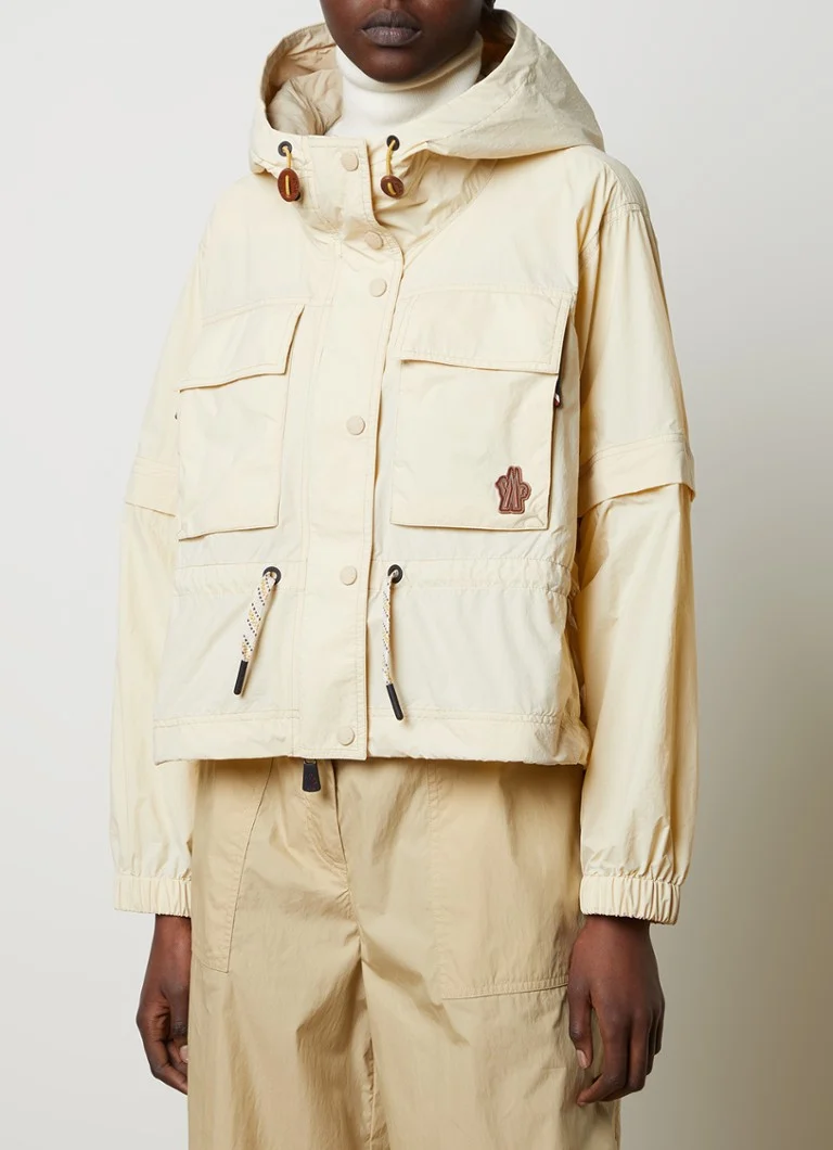 Jachetă Moncler Limosee Windbreaker cu mâneci detașabile