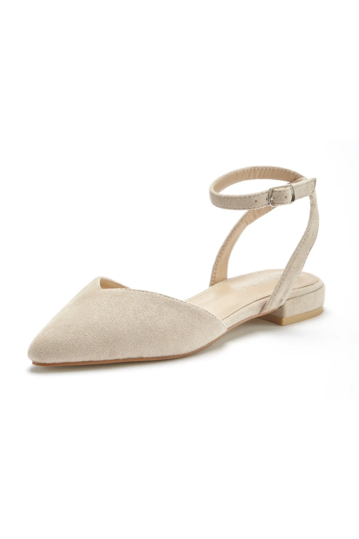 LASCANA  Ballerina - Beige - Flacher Absatz
