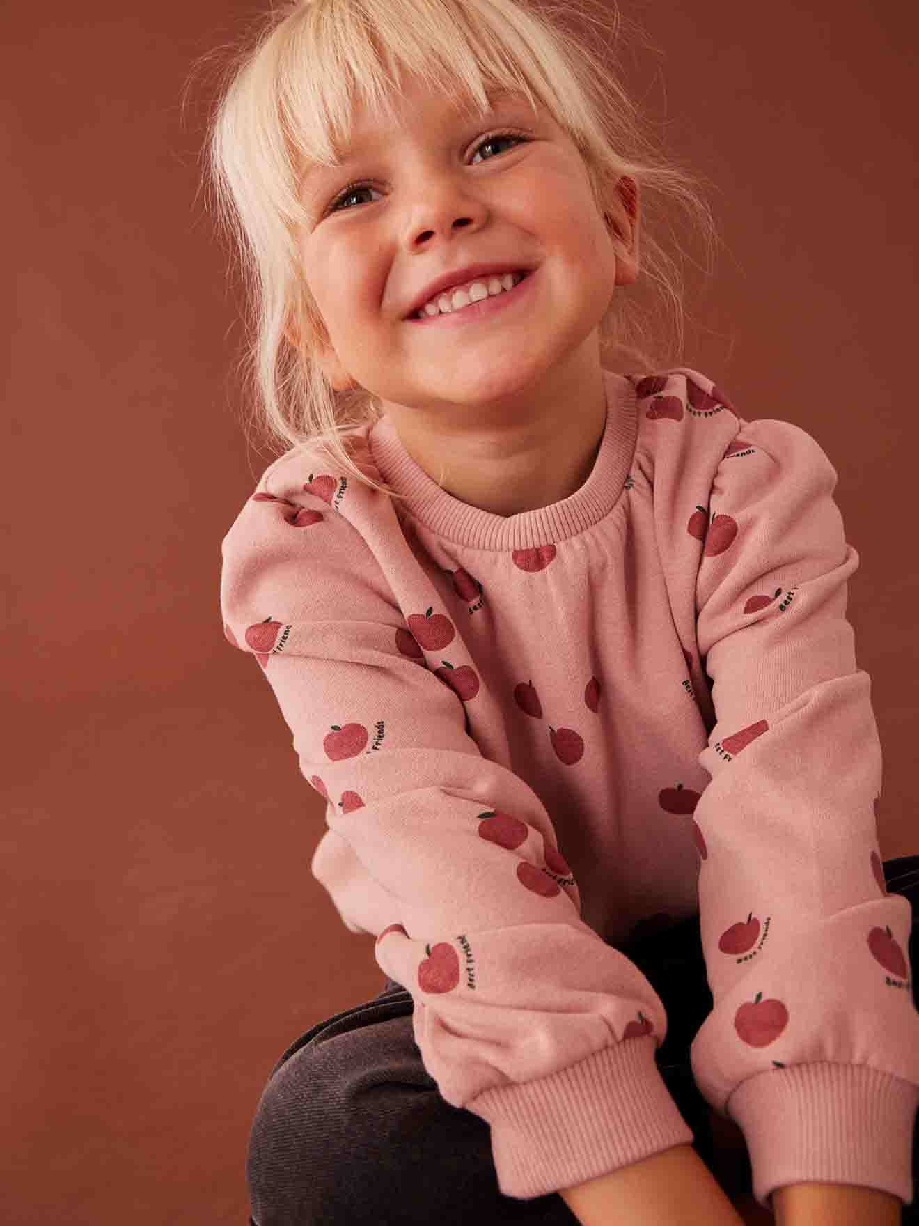 Vertbaudet Mädchen Sweatshirt - altrosa