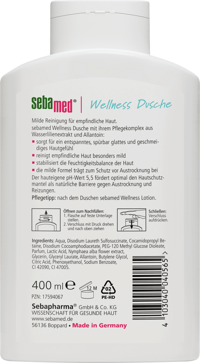 Duschgel Wellness Dusche, 400 ml