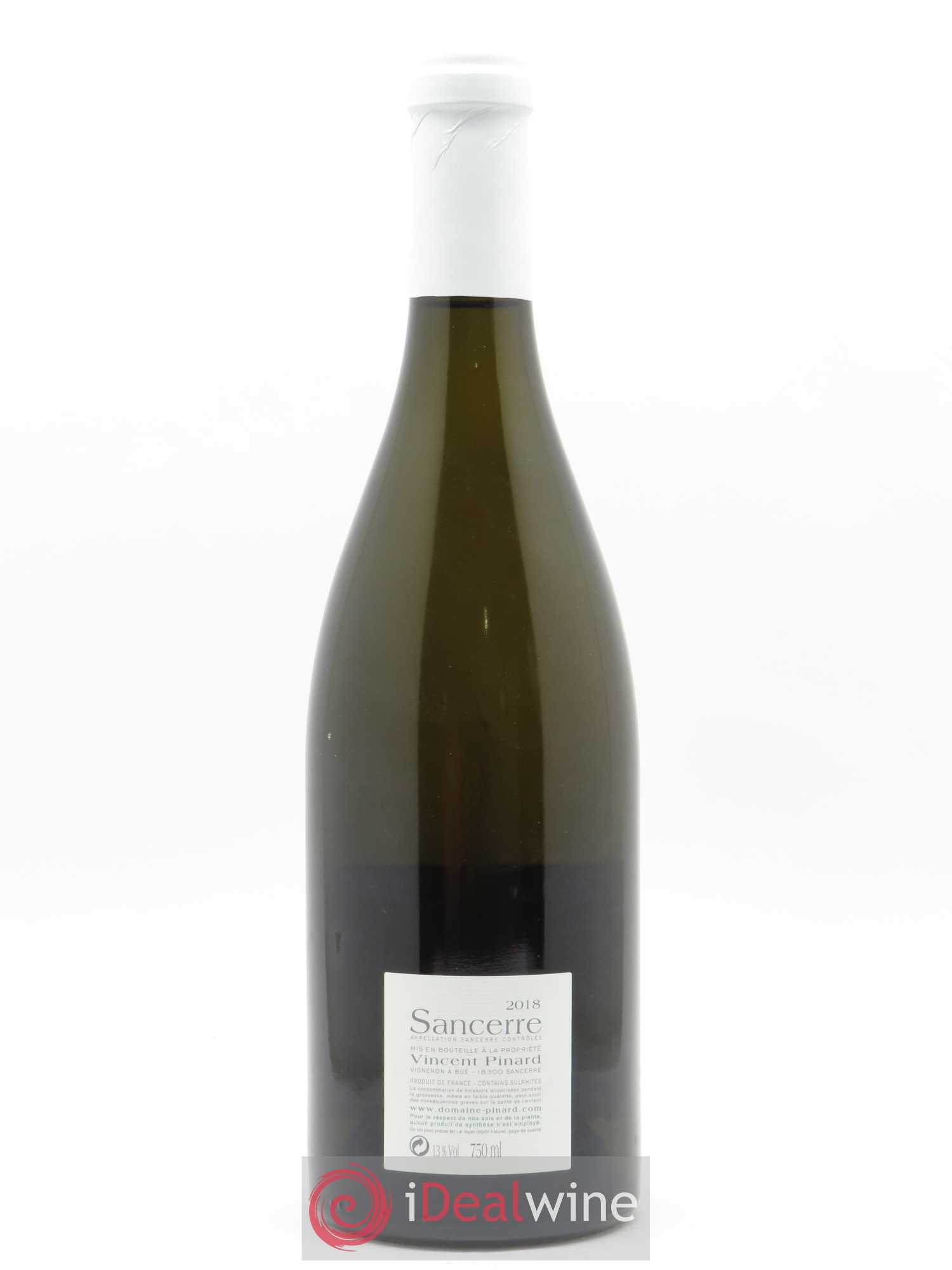 Sancerre Le Château Vincent Pinard (Domaine)  2018 - Lot de 1 Bouteille