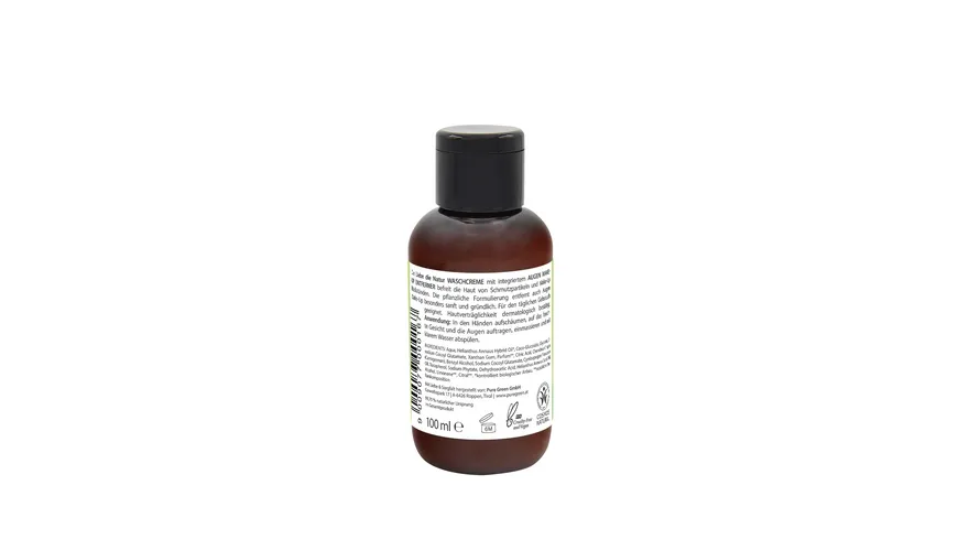 LIEBE DIE NATUR - natürliche Waschcreme und Augen Make-Up Entferner 100 ml