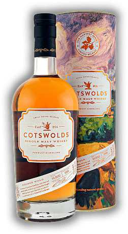 Cotswolds Golden Wold Harvest Special No. 1 Batch 1/2022 52,5% Cotswolds Golden Wold Harvest Special No. 1 Batch 1/2022 52,5% Mit dem Cotswolds Golden Wold leiten die Brenner ihre neue Harvest Serie ein.  0,7	 Liter - Vol 52,5%