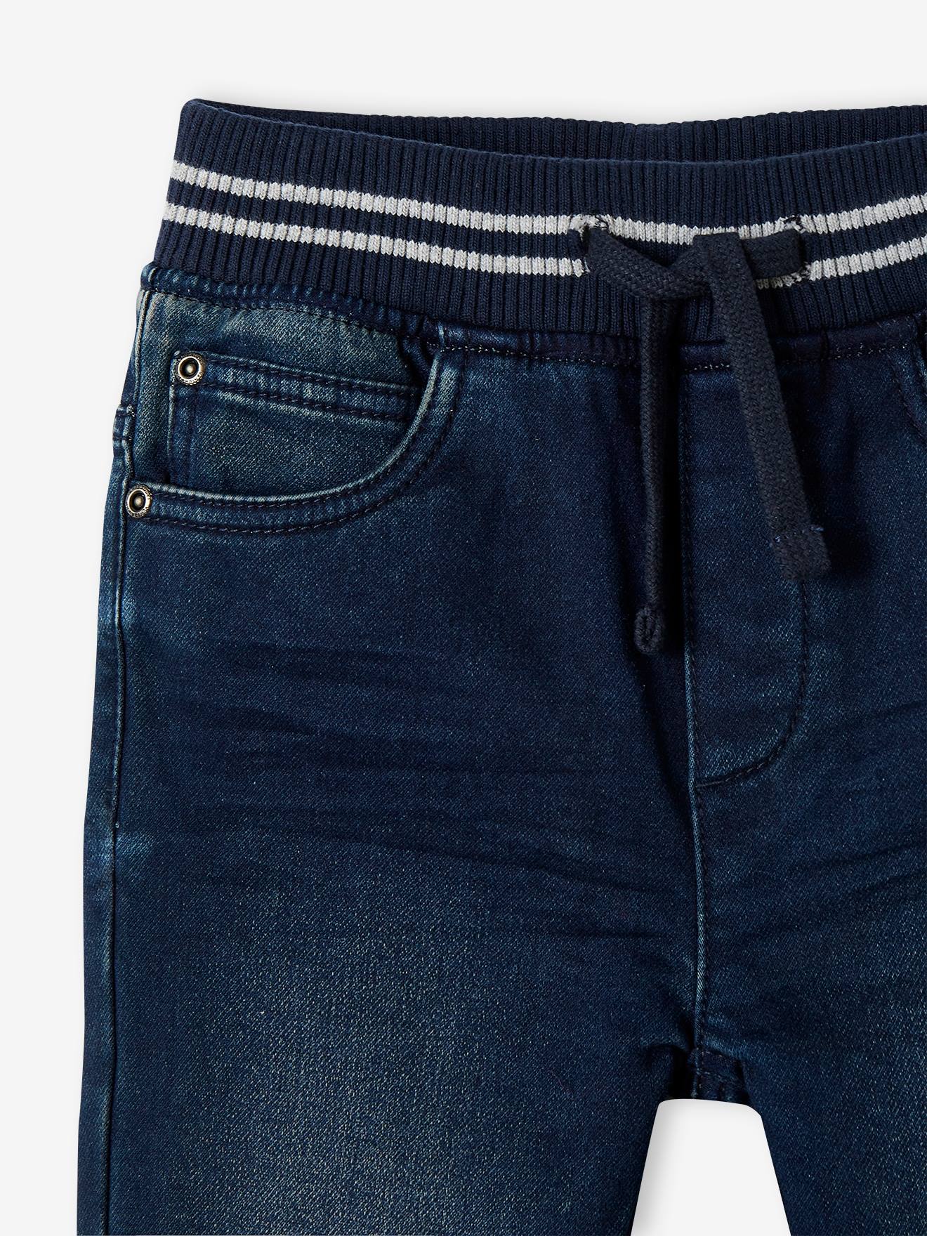 Vertbaudet Bequeme Jungen Thermohose mit Schlupfbund Oeko-Tex - blue stone