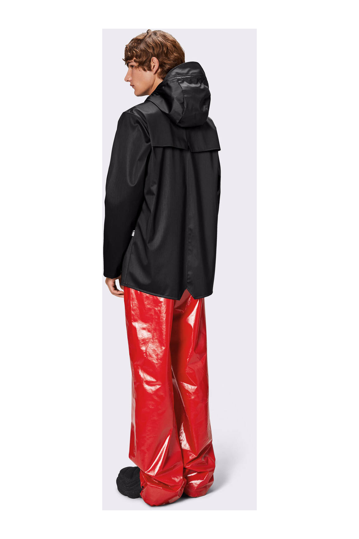 Rains Impermeables Trenchs Unisexe couleur noir