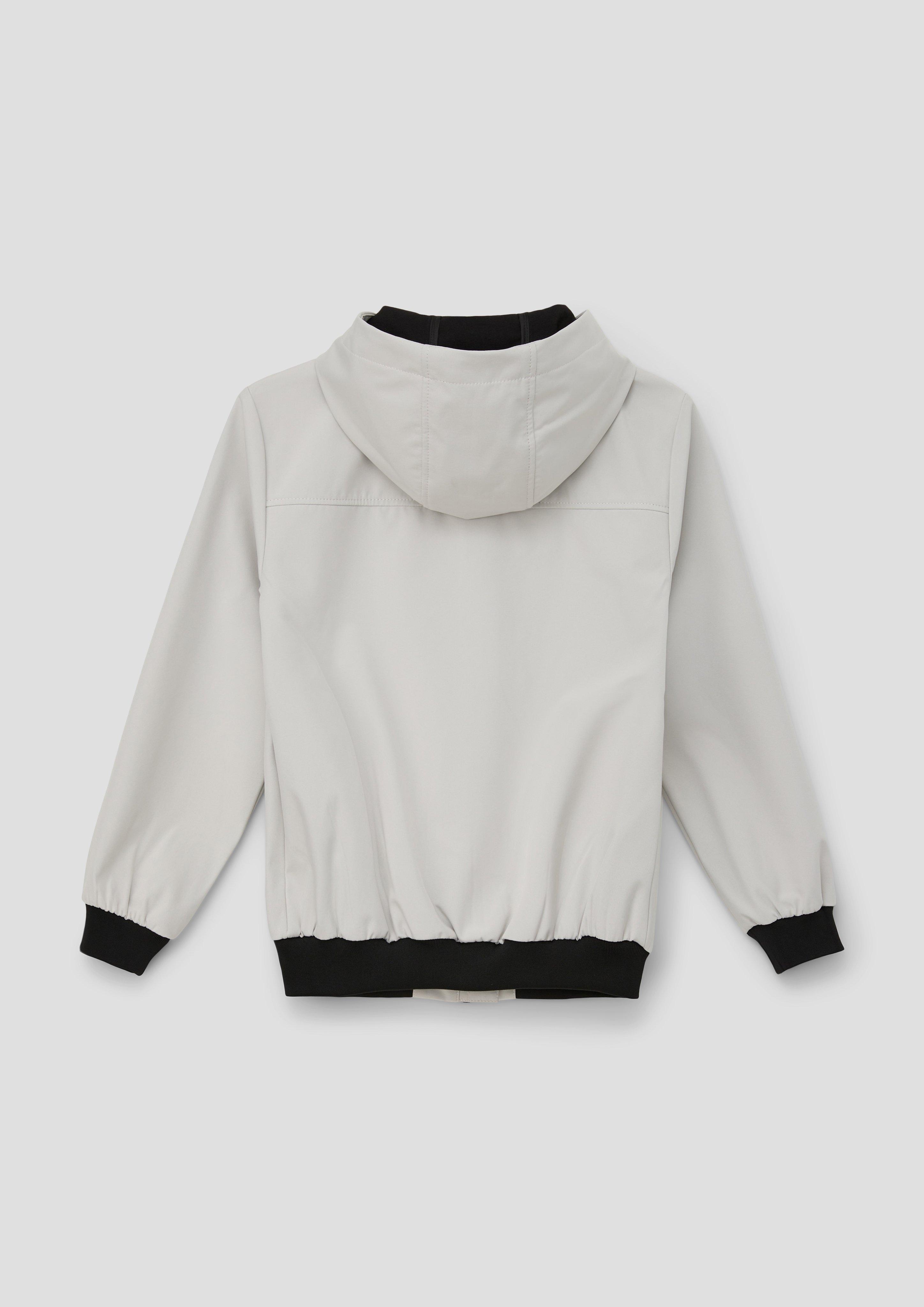 Softshell-Jacke mit Kapuze  2140109-0330