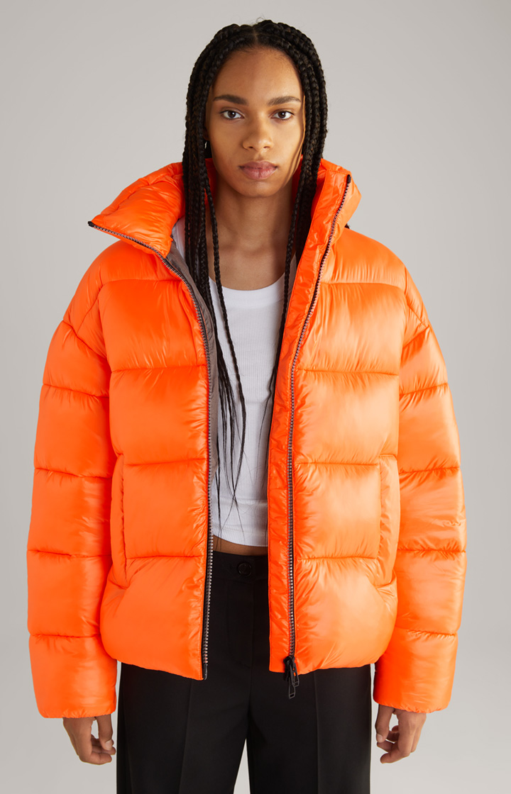 Unisex-Steppjacke in Orange