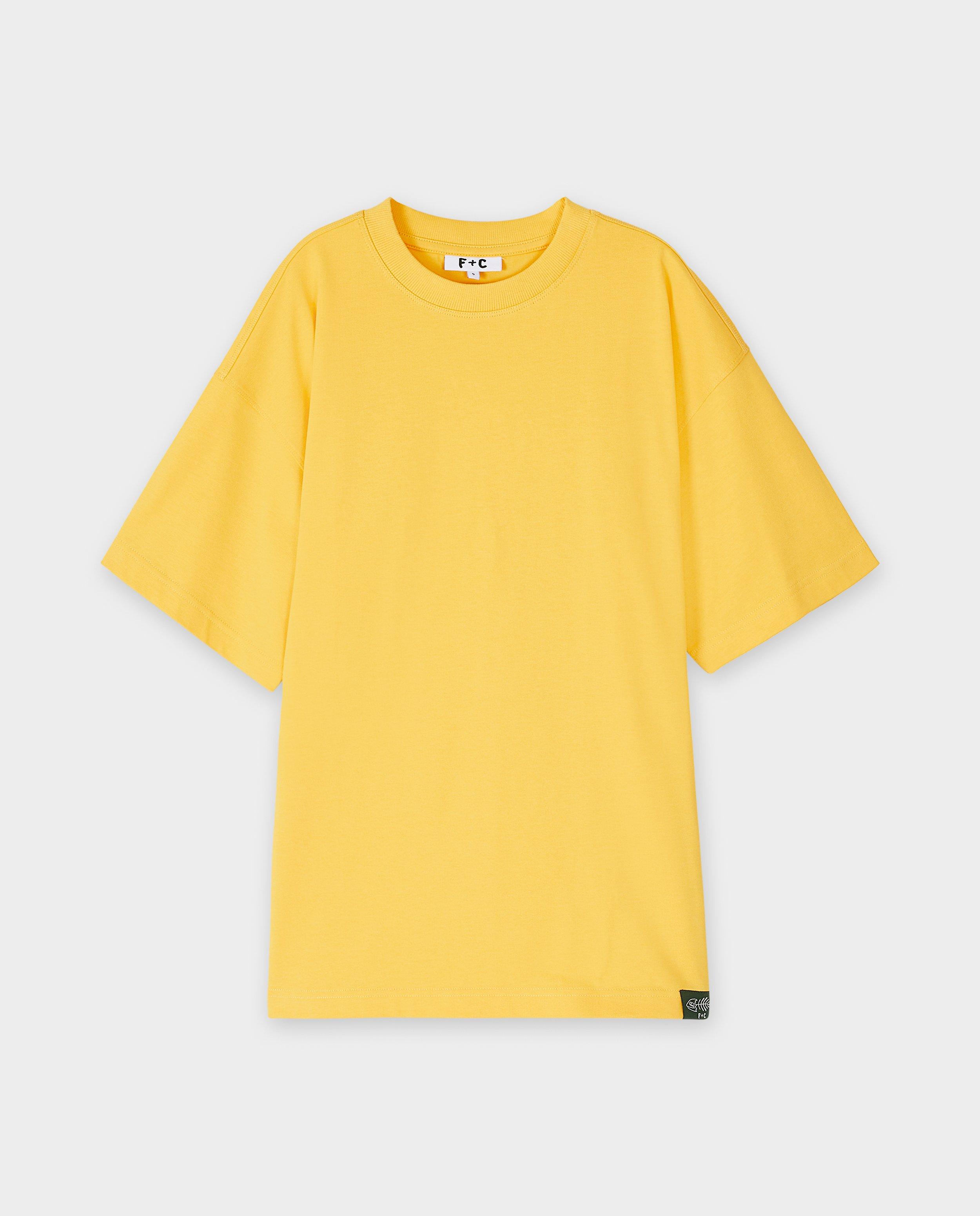 Tricou galben Fish & Chips