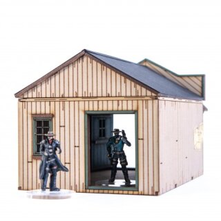 32mm American Legends Side Street Building 1