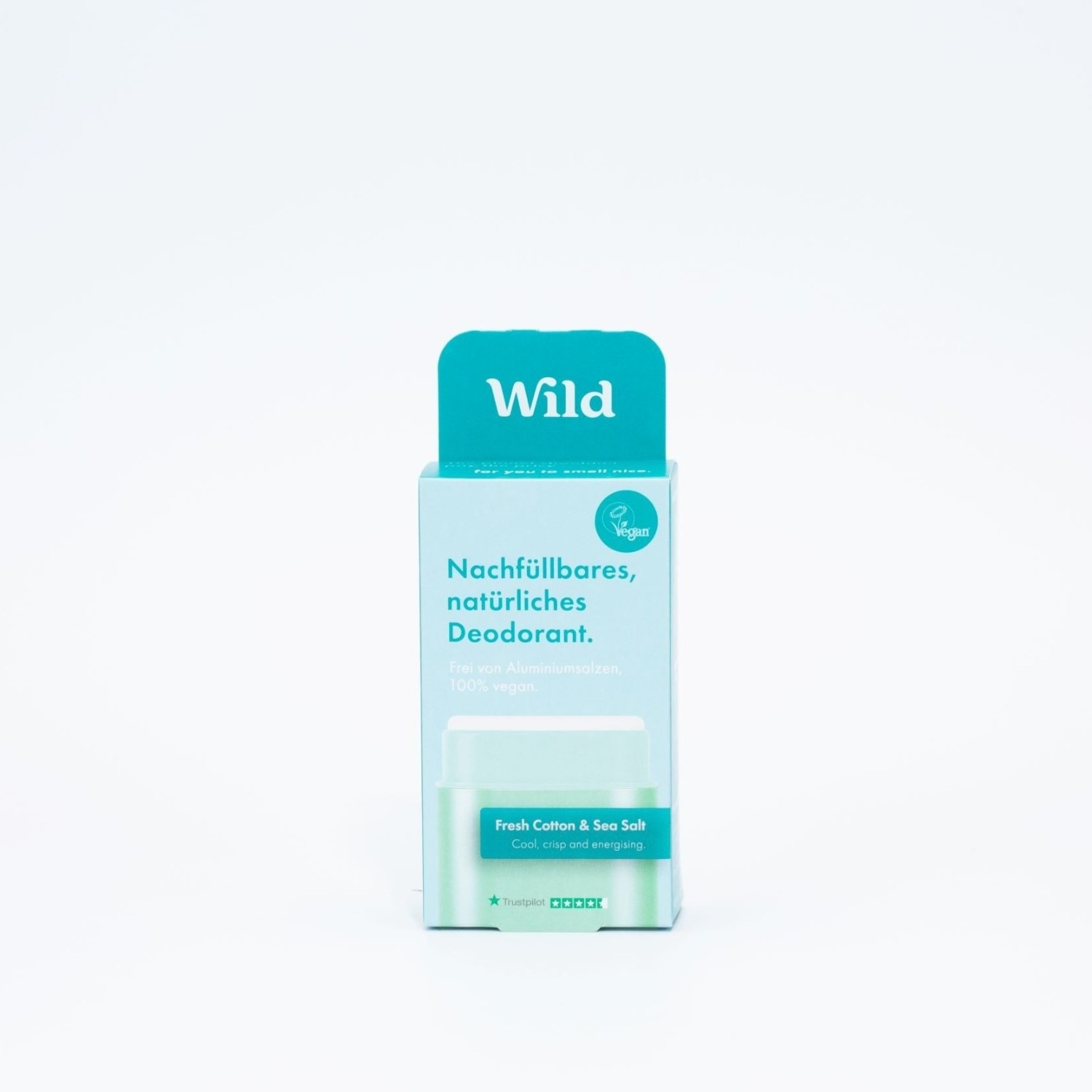 Deo Startpaket: Behälter Aqua & Fresh Cotton Refill Deo