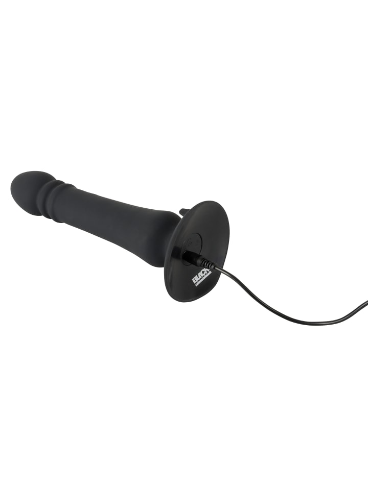Black Velvets Stoßvibrator Anal thruster in schwarz günstig kaufen 19,5 cm