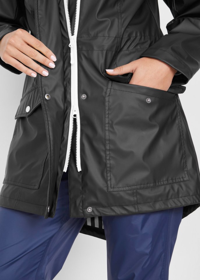 Funktionale-Regenjacke, wasserabweisend