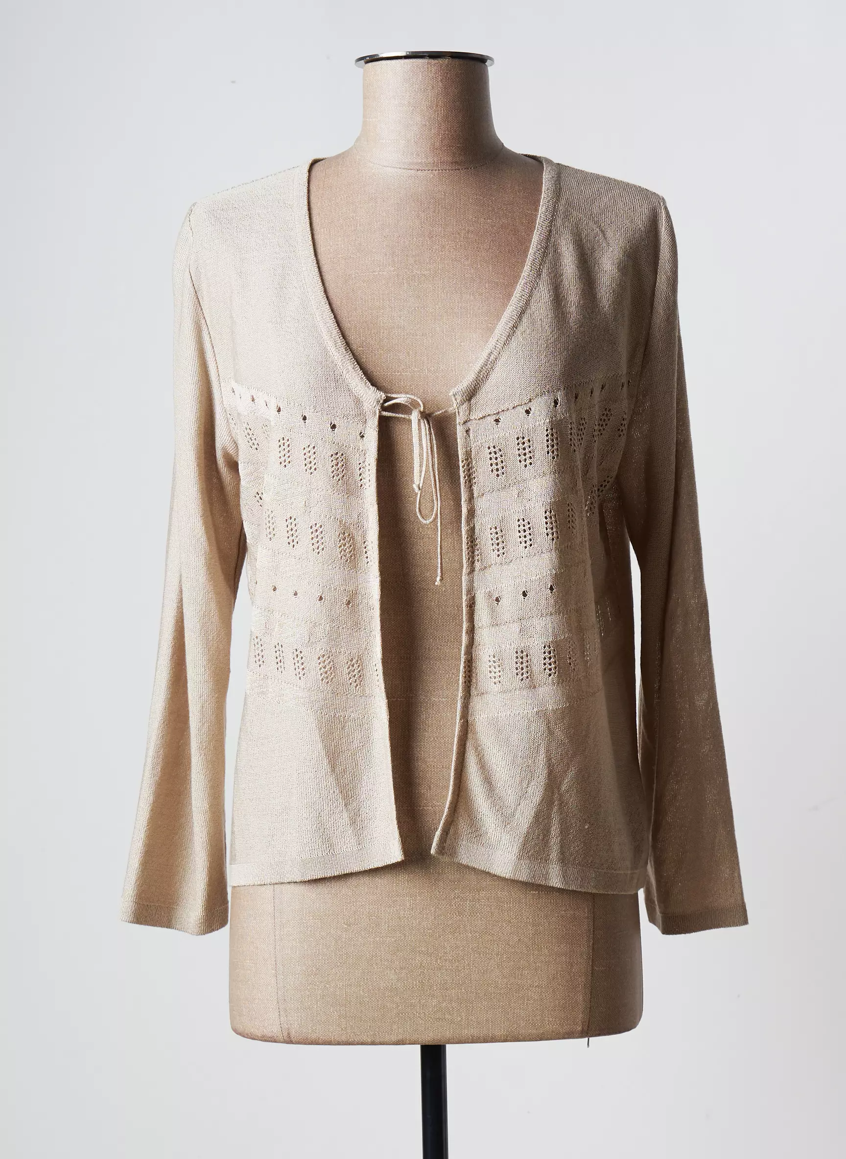 Telmail Cardigans Femme couleur beige
