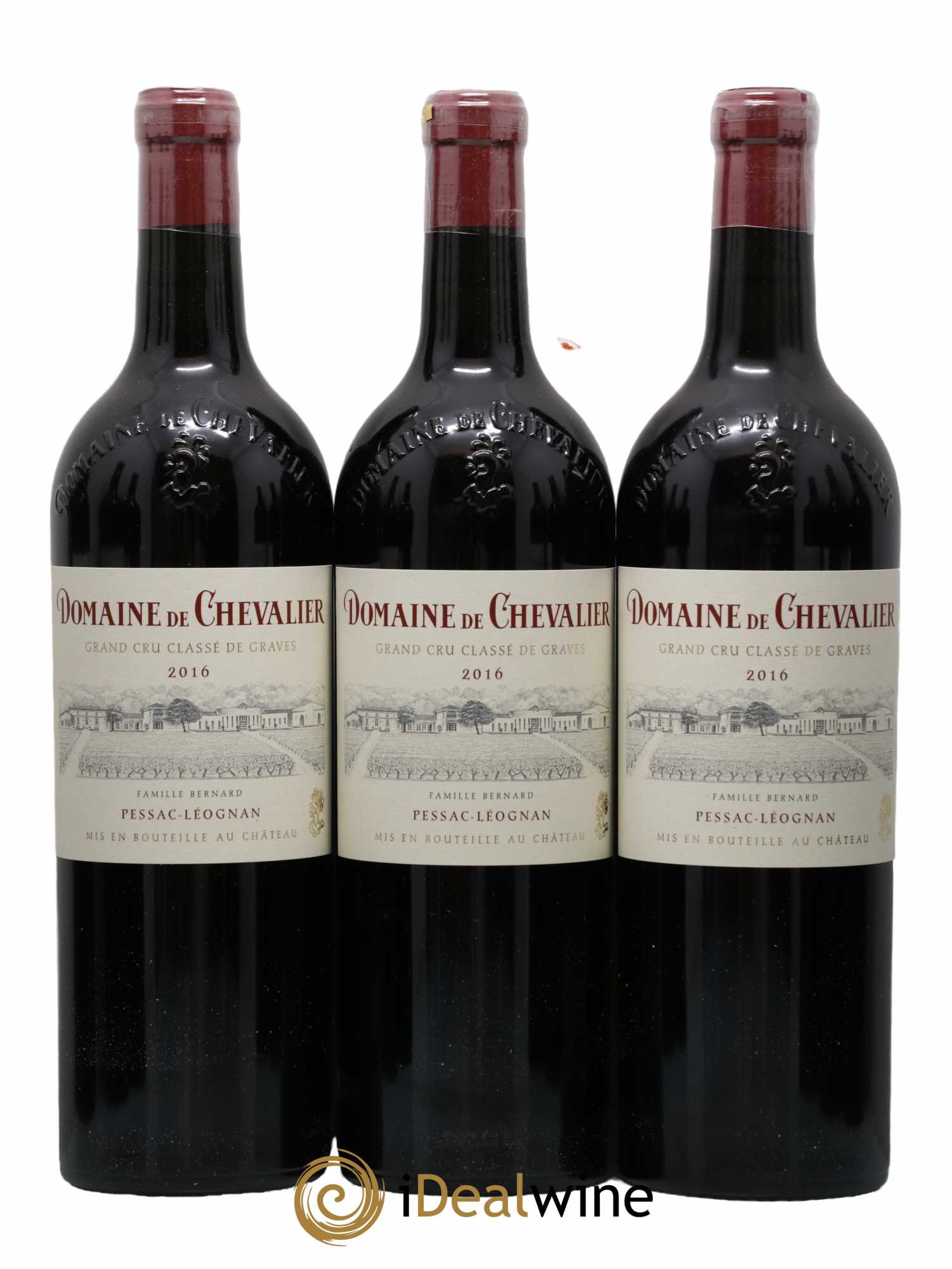Domaine de Chevalier Cru Classé de Graves  2016 - Lot de 12 Bouteilles