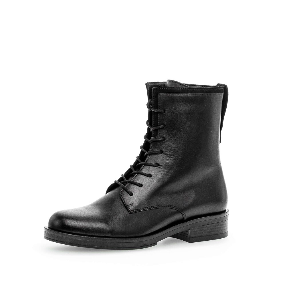 Gabor fashion Schnürstiefelette schwarz