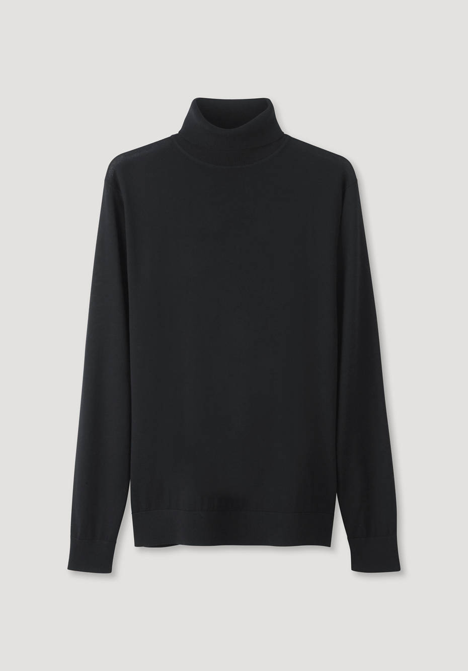 Rollkragen-Pullover aus reiner Bio-Merinowolle