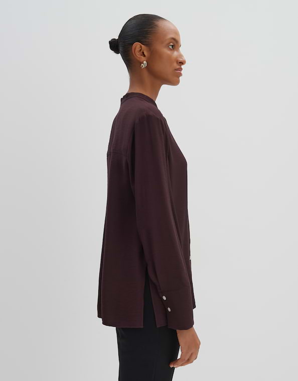 Stehkragenbluse Ziano