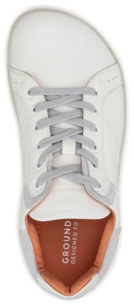 Groundies ~ Blaze LowCut Sneaker GO+ ~ White