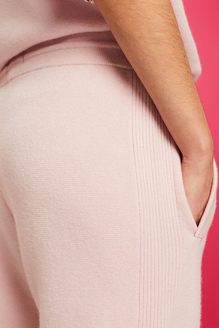 Unisex Strick-Jogginghose aus Wolle und Kaschmir