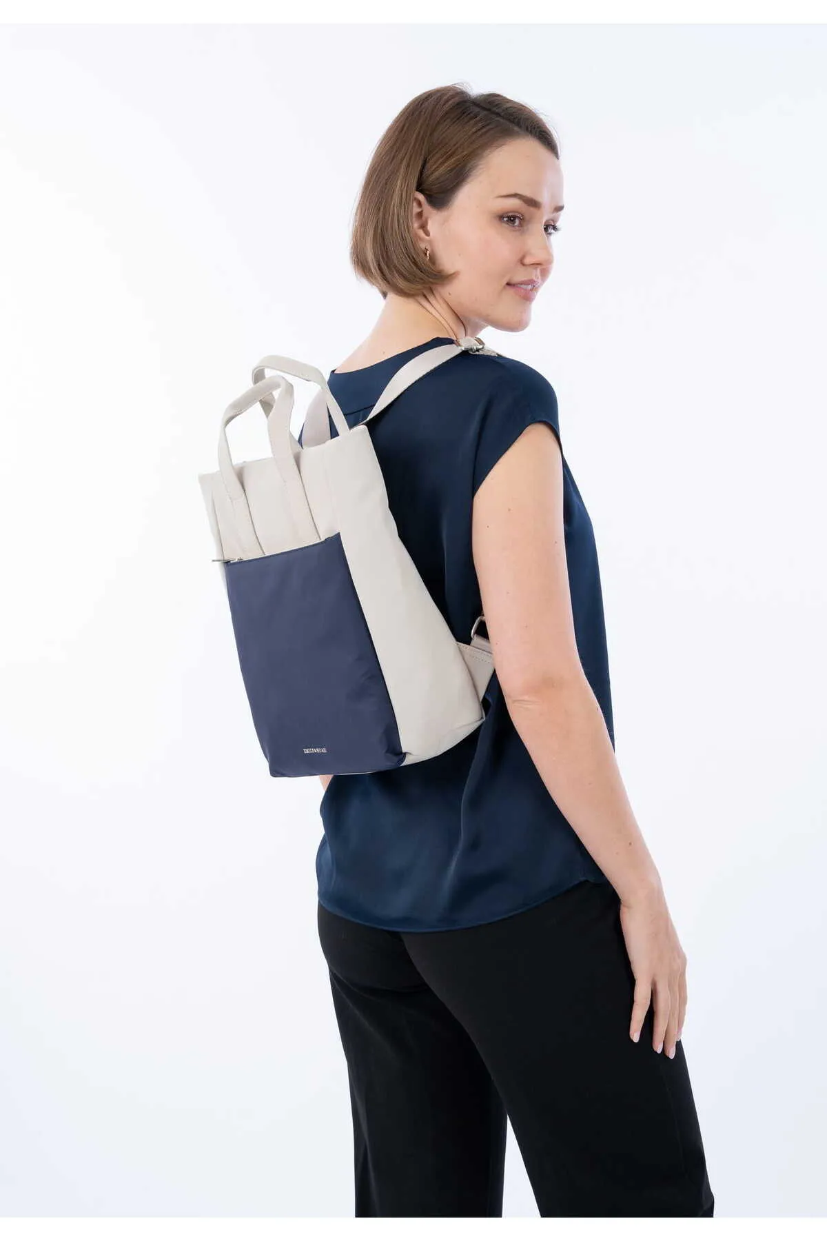 Emily & Noah  Rucksack - Blau - Colorblock