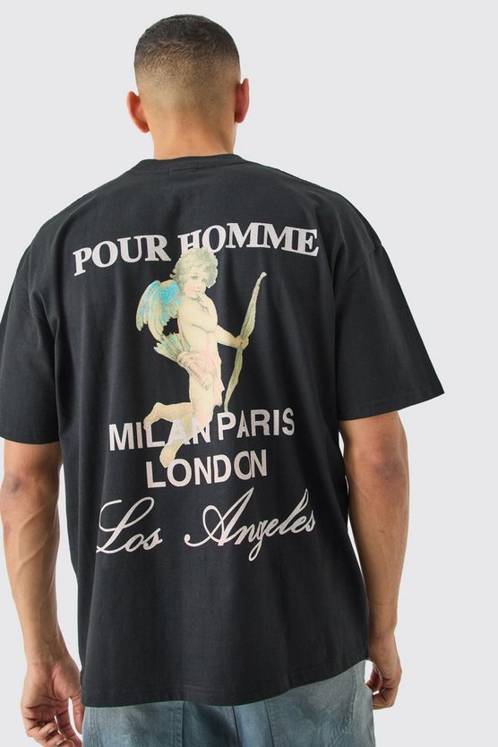 Oversize T-Shirt mit Print