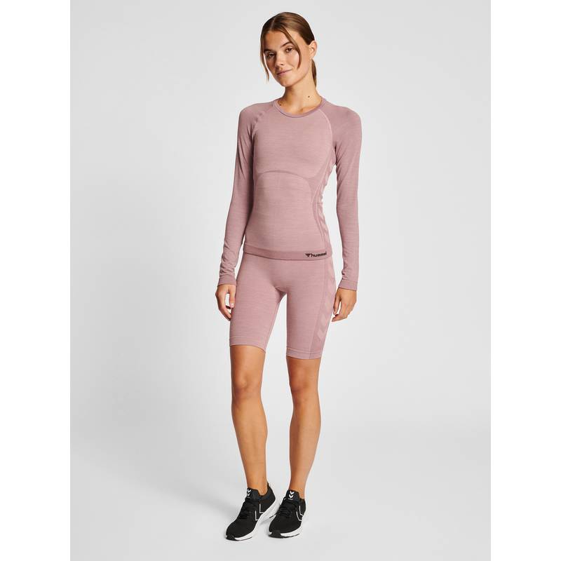 hummel hmlCLEA SEAMLESS TIGHT T-SHIRT LS T-Shirt Damen