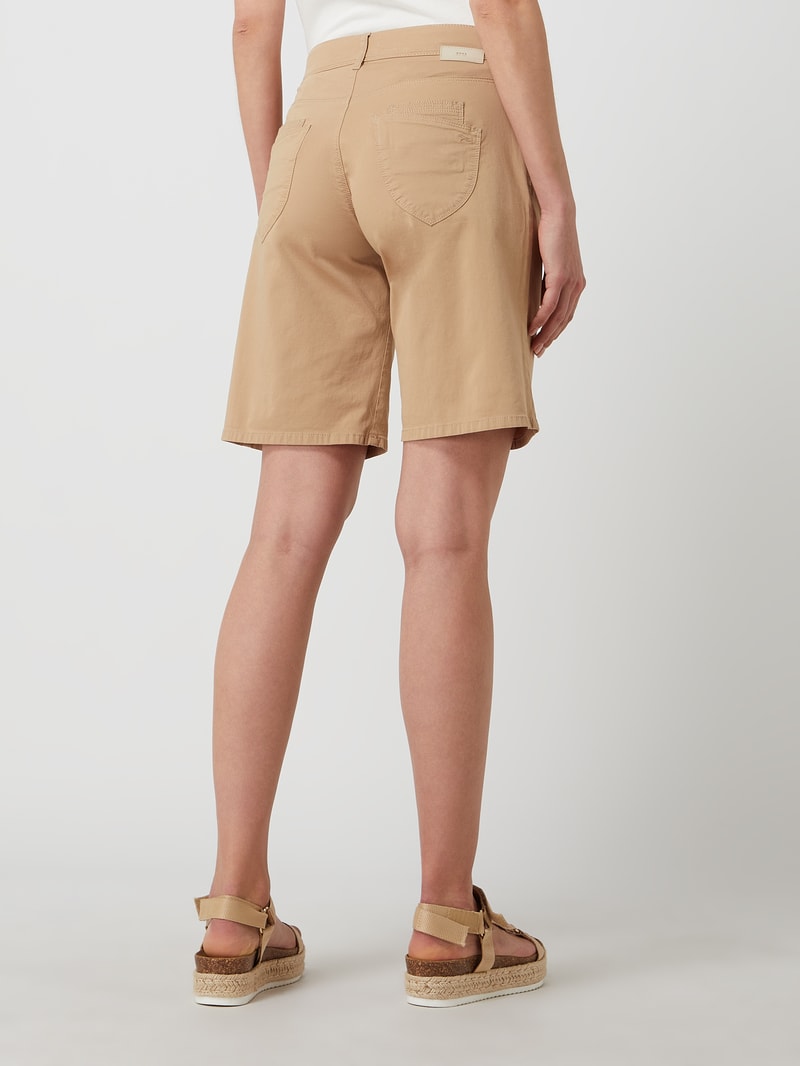 Shorts mit Stretch-Anteil Modell 'Mel' in sand