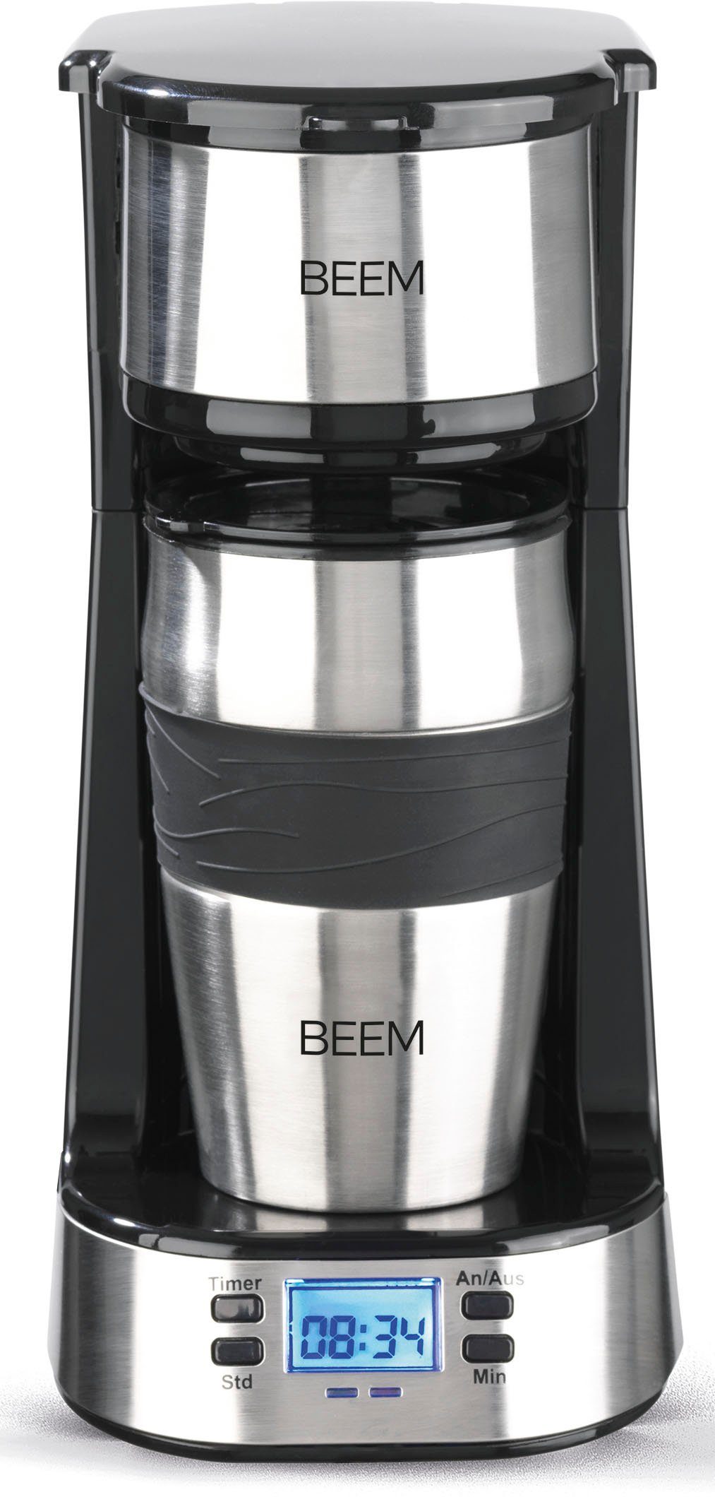 BEEM Filterkaffeemaschine Thermo 2 Go Single, Permanentfilter