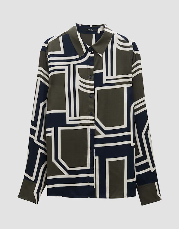 Satinbluse Zirvea