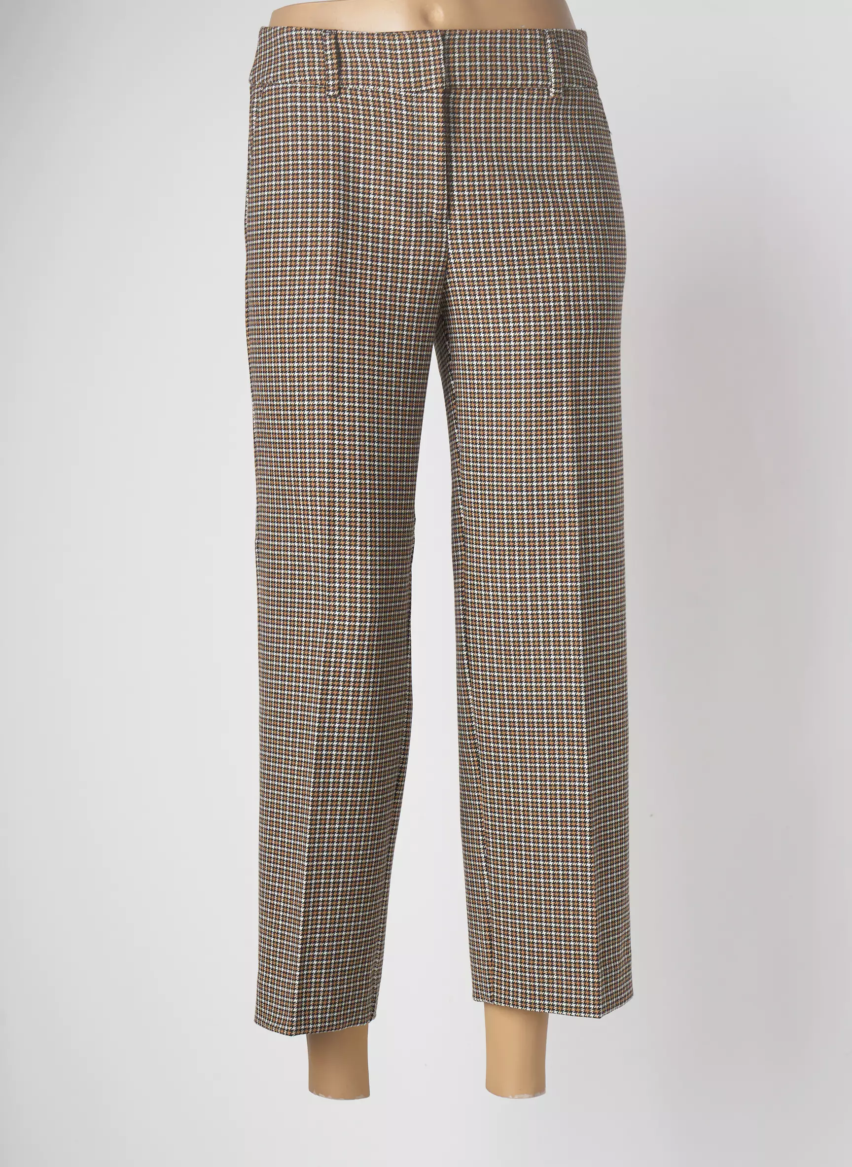 Devernois Pantalons Droits Femme couleur marron