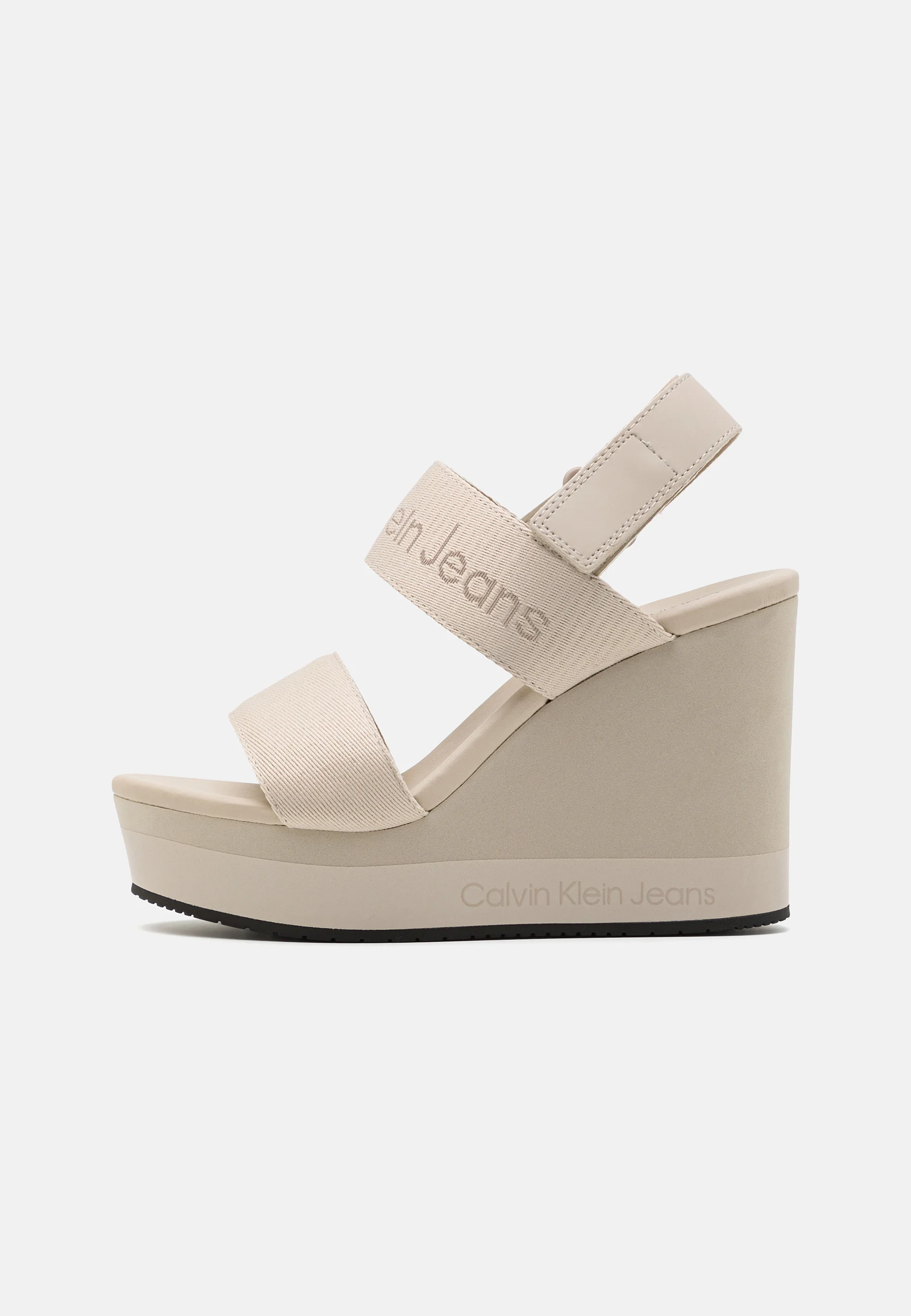 Calvin Klein Jeans WEDGE - Sandalias de plataforma